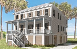 elevated coastal plan 09 - High Tide Design Group