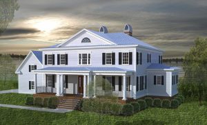 Lowcountry Traditional Plan 08 - High Tide Design Group
